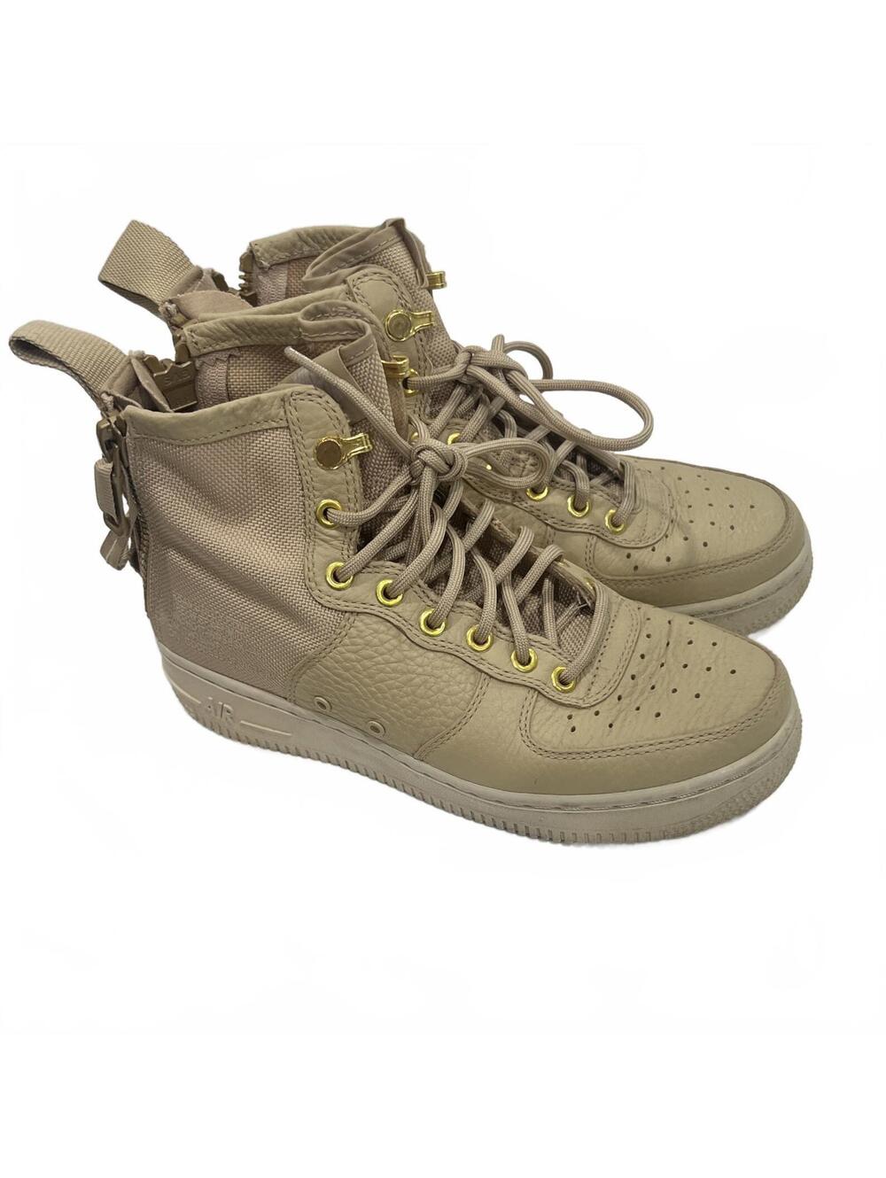 Nike Air Force 1 SF Mid Zipper  Mushroom Size 7 Shoes/Sneaker 917753-200
